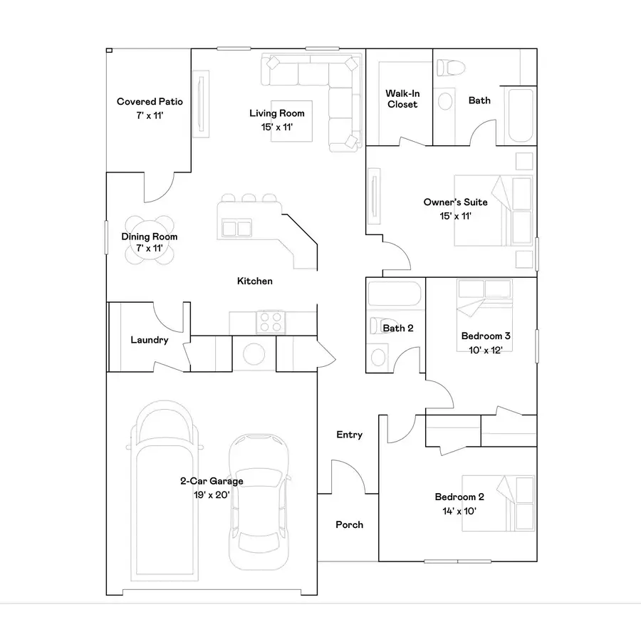 15714 Mustang Avenue, Kellyville, OK 74039 - #2