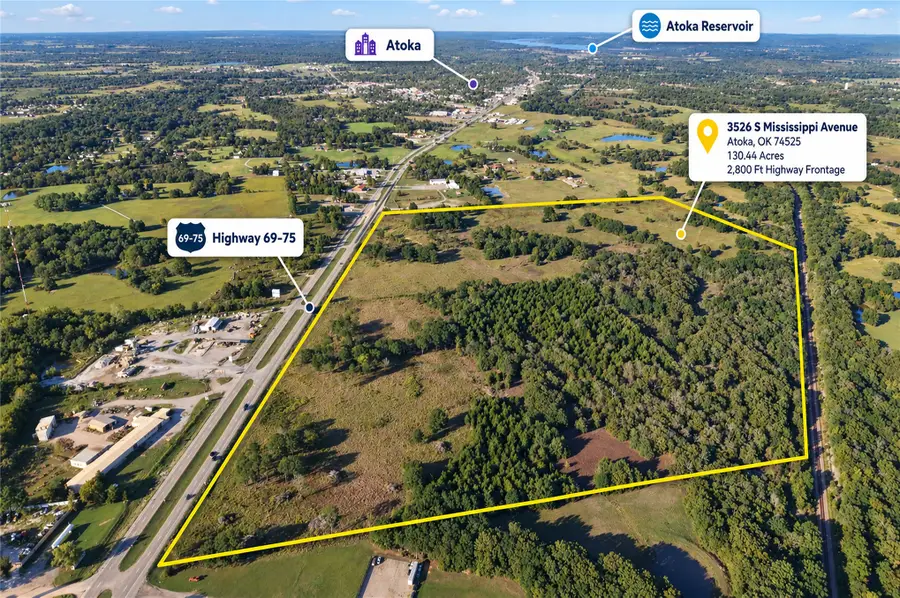 3526 S Mississippi Avenue, Atoka, OK 74525 - #3