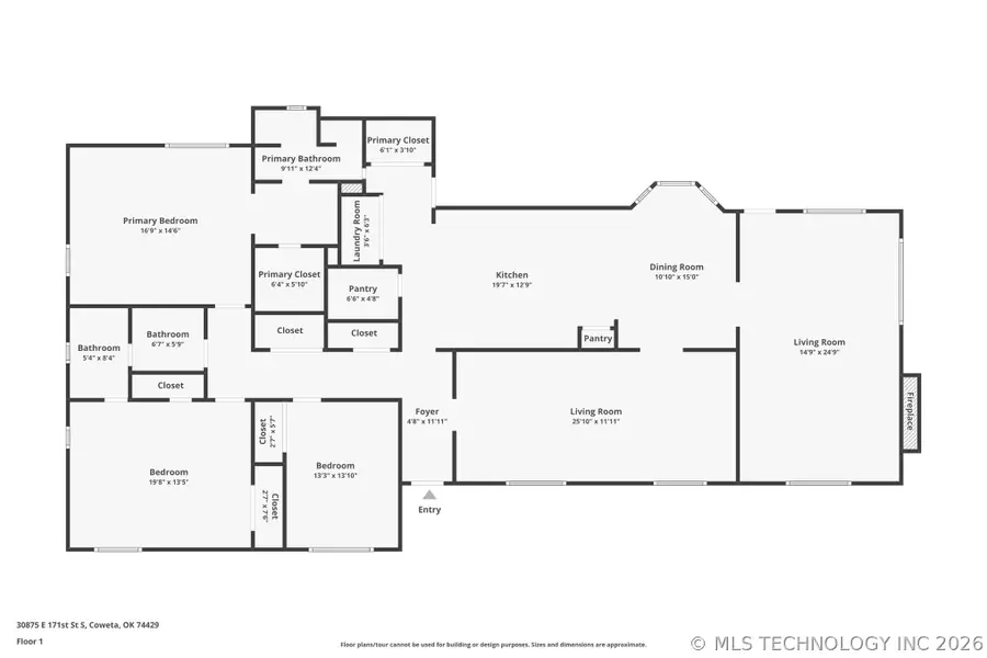 30875 S 171st Street S, Coweta, OK 74429 - #2