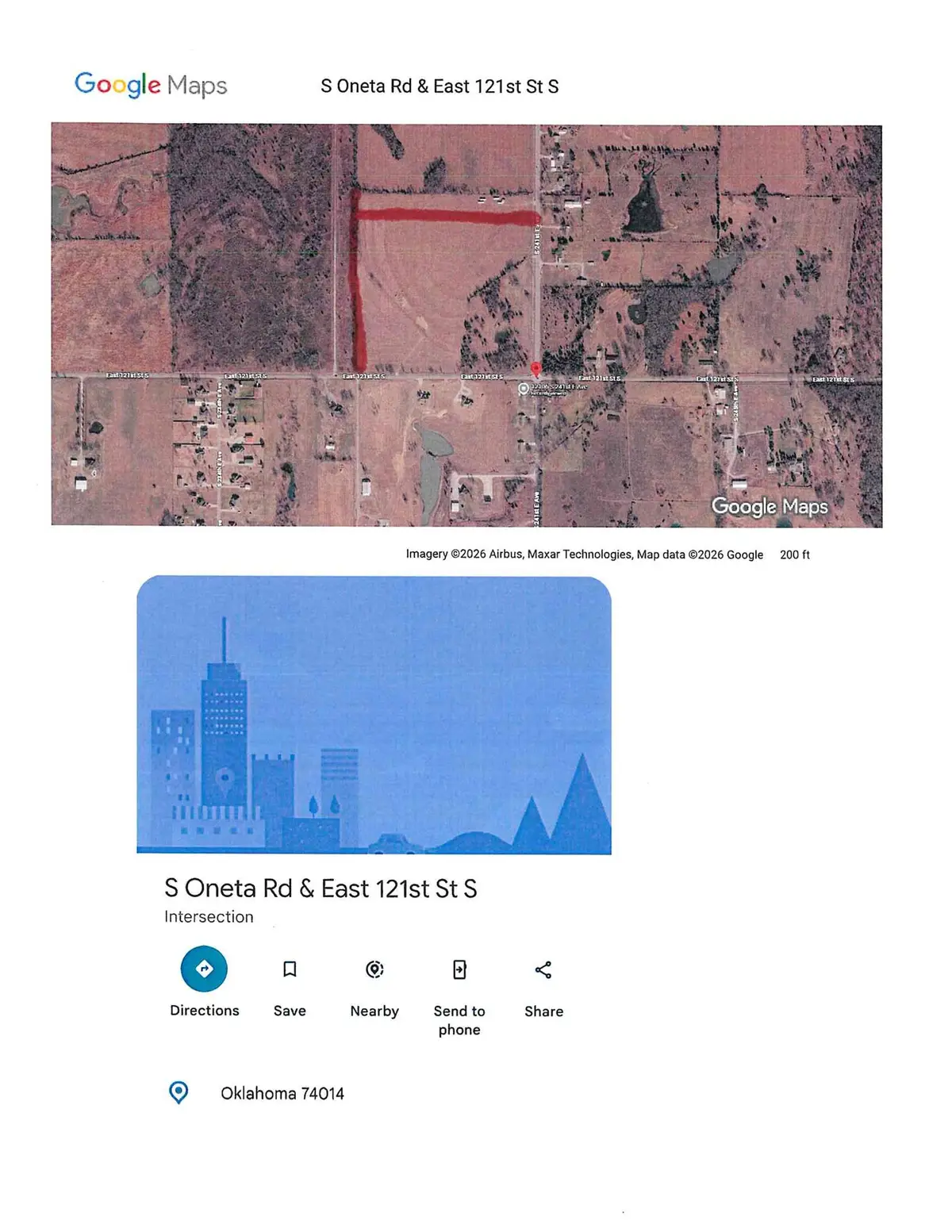 Oneta Road, Coweta, OK 74429 - #1