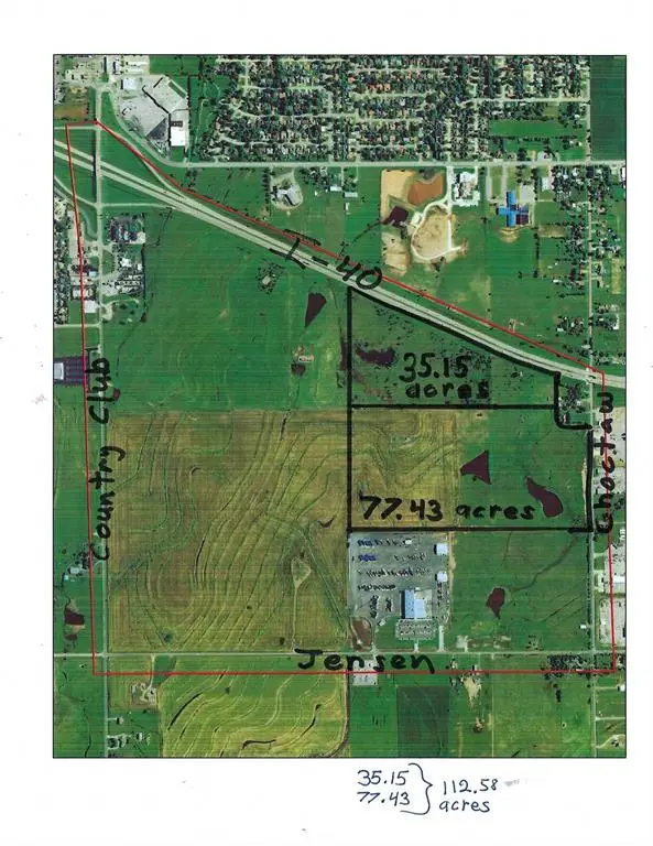 Property Borders I-40 And Choctaw Rd's, El Reno, OK 73036