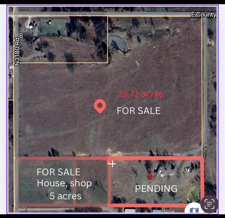 0 E 3180 Road, Pauls Valley, OK 73075 - #3