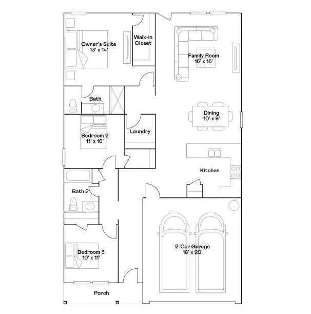 3728 Los Cabos Drive, Mustang, OK 73064 - Image #2