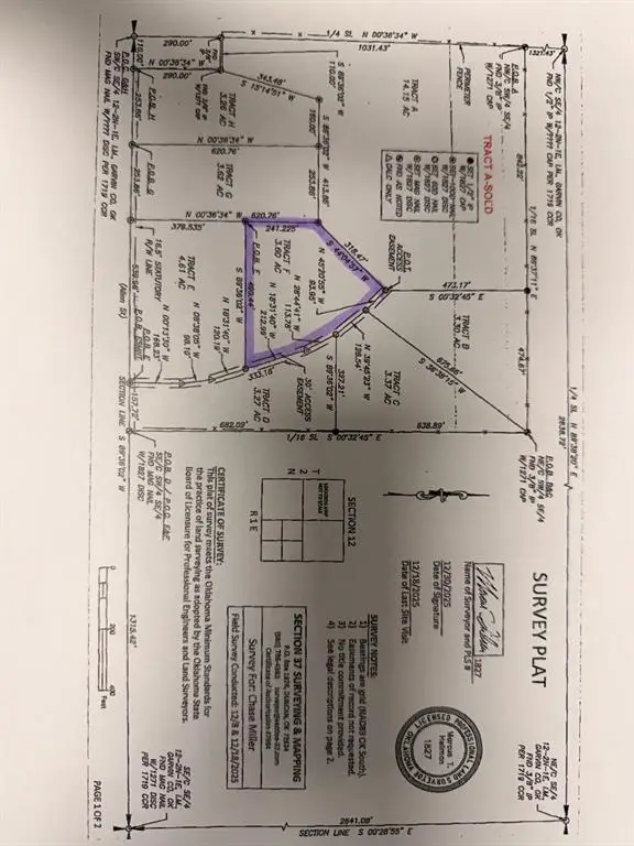 1630 E County Road Road #Tract F, Wynnewood, OK 73098 - #2