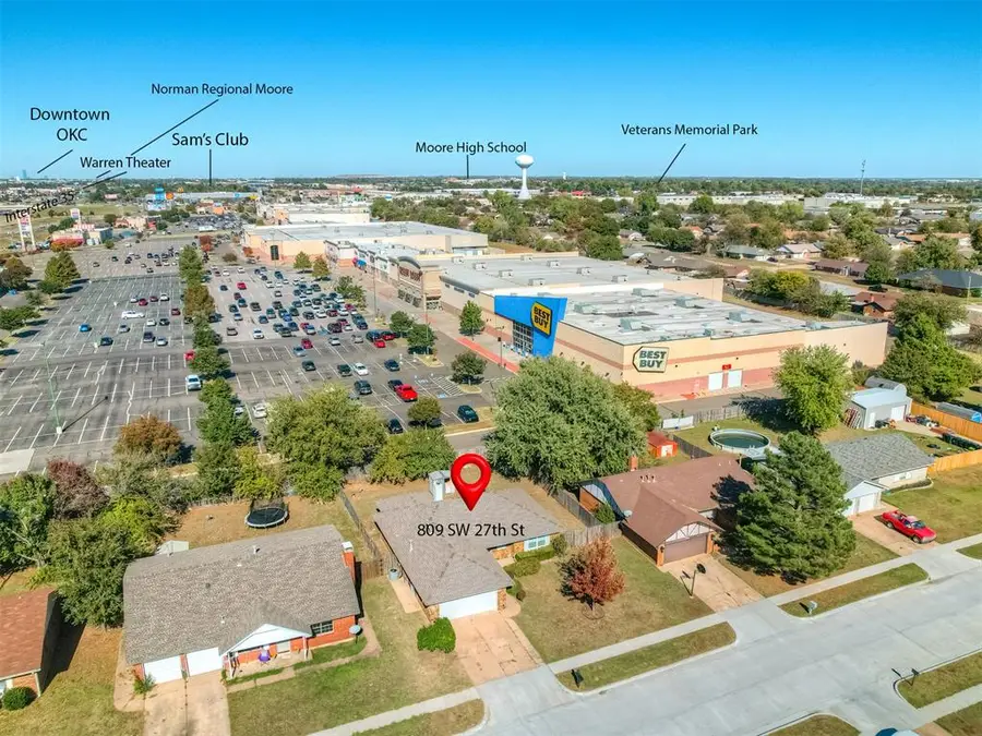 809 SW 27th Street, Moore, OK 73160 - #2