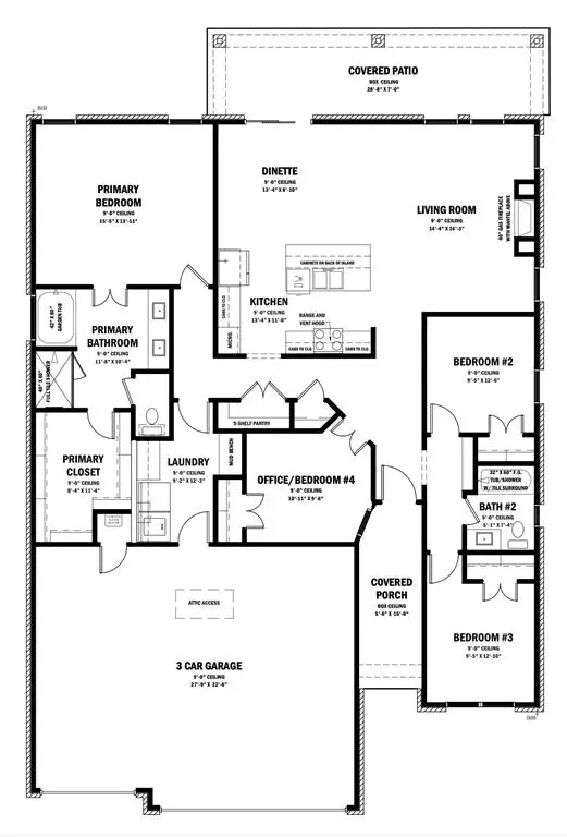 7705 Three Woods Lane, Yukon, OK 73099 - #3