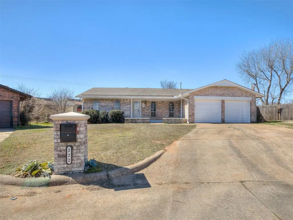 222 Shadybrook Place, Midwest City, OK 73110 - #1