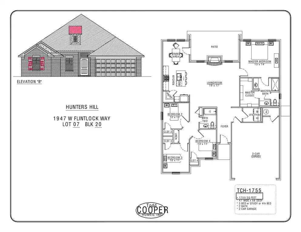 1947 W Flintlock Way, Mustang, OK 73064 - #1