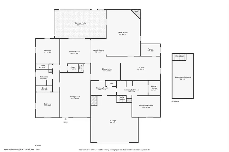 1414 N Glenn English Street, Cordell, OK 73632 - #2