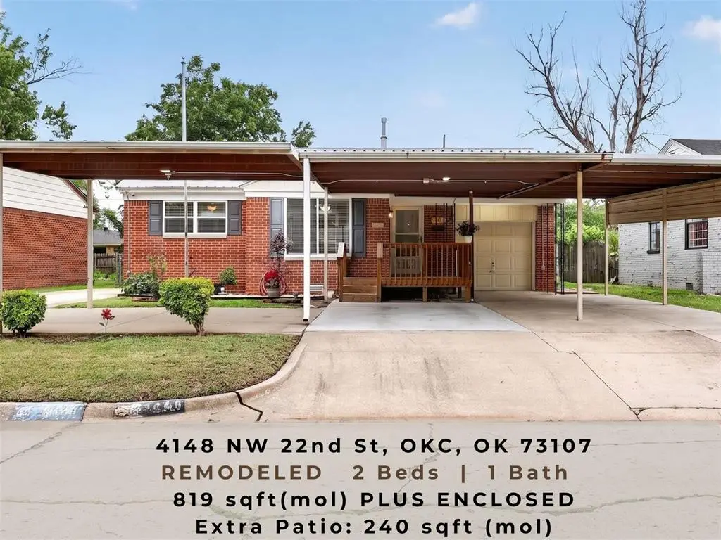 4148 NW 22nd Street, Oklahoma City, OK 73107 - #1