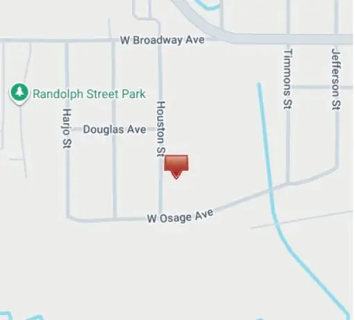 Houston St & W Osage Ave, Seminole, OK 74868