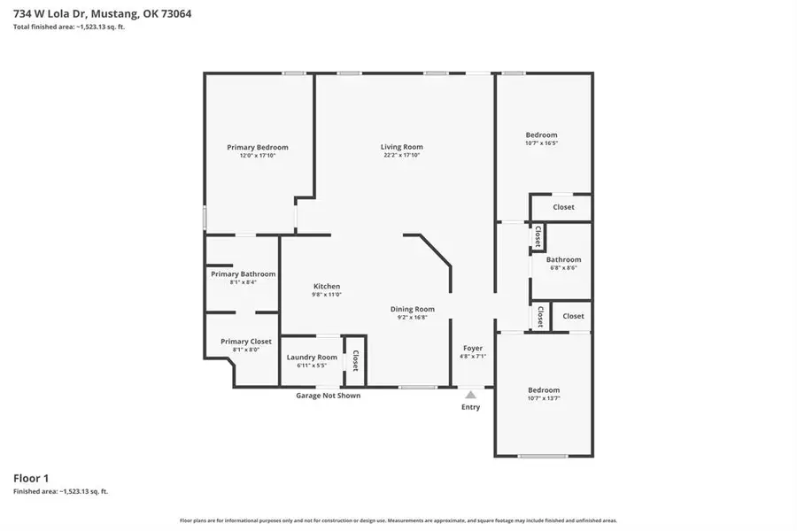 734 W Lola Drive, Mustang, OK 73064 - #2
