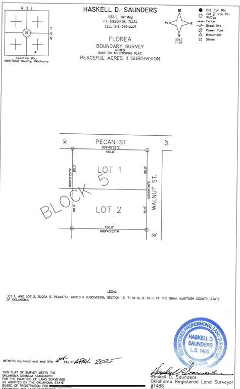 .55 Acres, Peaceful Acres Ii, Eufaula, OK 74432 - #3