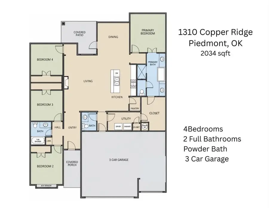 1310 Copper Ridge Circle, Piedmont, OK 73078 - #2
