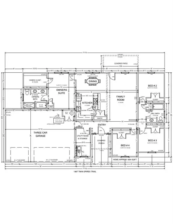 1987 Twin Spires Trail, Blanchard, OK 73010 - #1