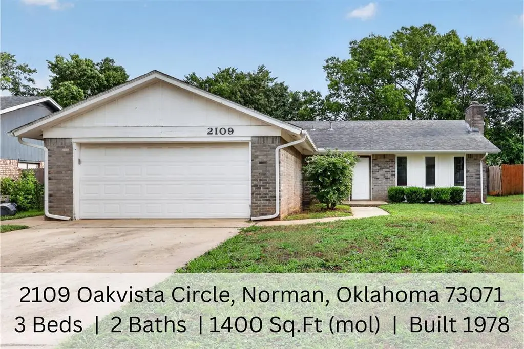 2109 Oakvista Circle, Norman, OK 73071 - #1