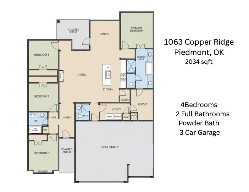1063 Copper Ridge Circle, Piedmont, OK 73078 - #2