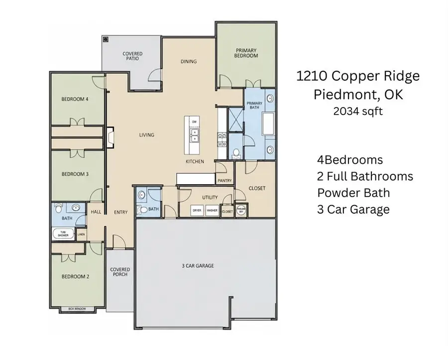 1210 Copper Ridge Circle, Piedmont, OK 73078 - #2