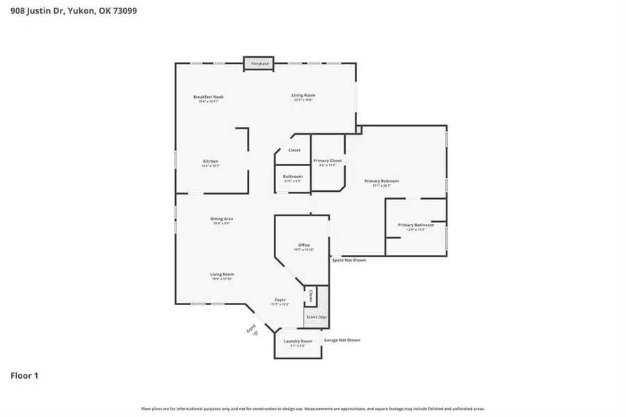 908 N Justin Drive, Yukon, OK 73099 - #2