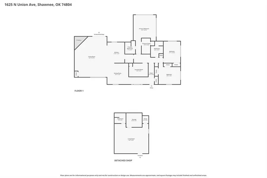 1625 N Union Avenue, Shawnee, OK 74804 - #2