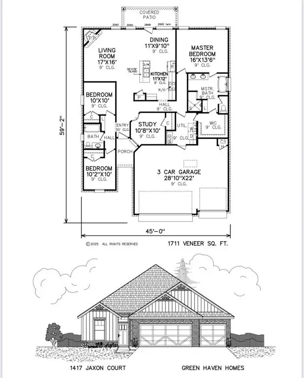 1417 Jaxon Court, Yukon, OK 73099 - #3
