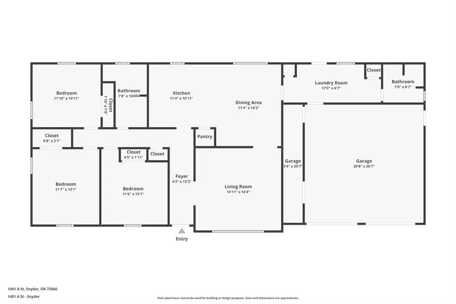 1401 A Street, Snyder, OK 73566 - #2