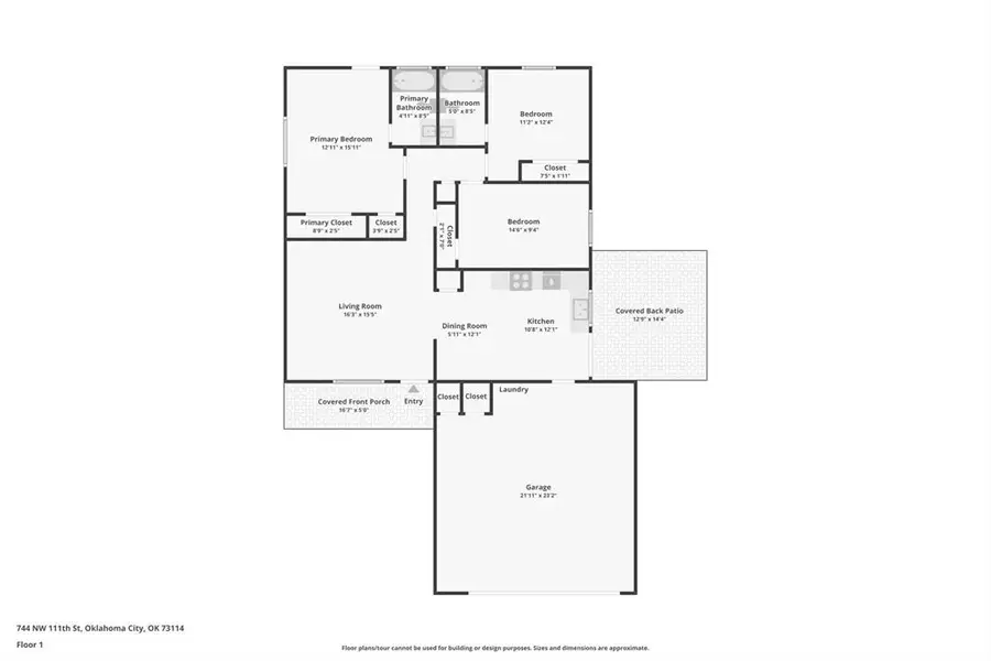 744 NW 111th Street, Oklahoma City, OK 73114 - #3