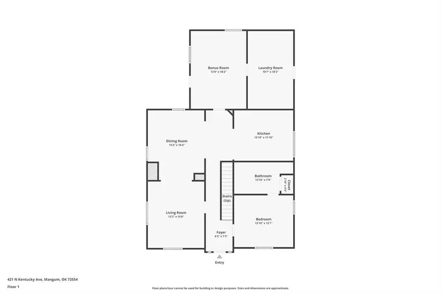 421 N Kentucky Avenue, Mangum, OK 73554 - #2