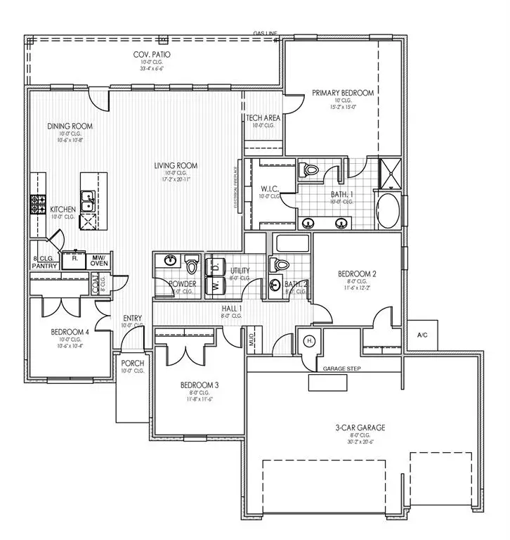 1312 Humma Lane, Choctaw, OK 73020 - #2