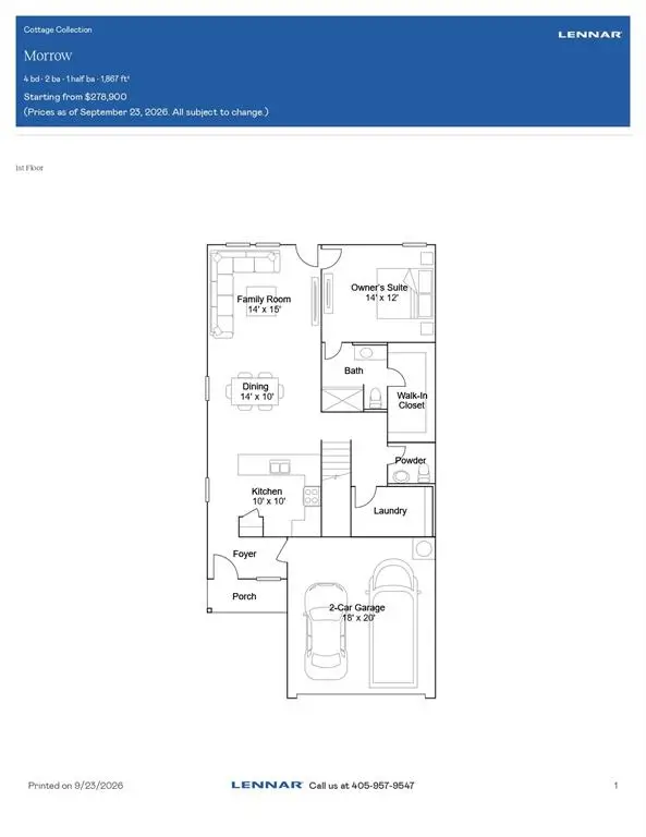 11918 SW 32nd Street, Mustang, OK 73064 - #2