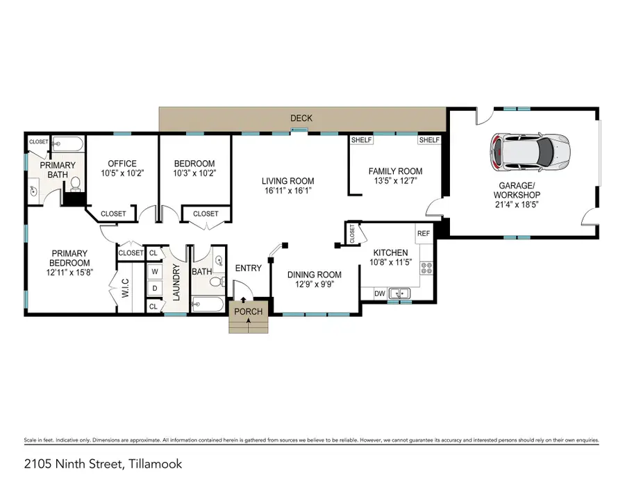 2105 9th, Tillamook, OR 97141 - #2