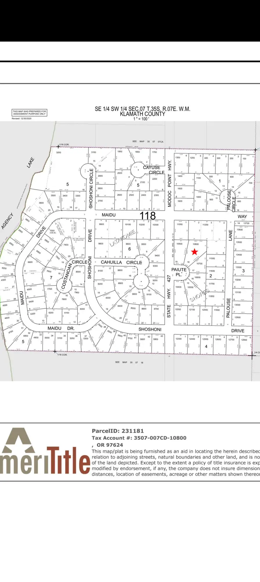 00 Paiute Place #18, Chiloquin, OR 97624 - Image #1