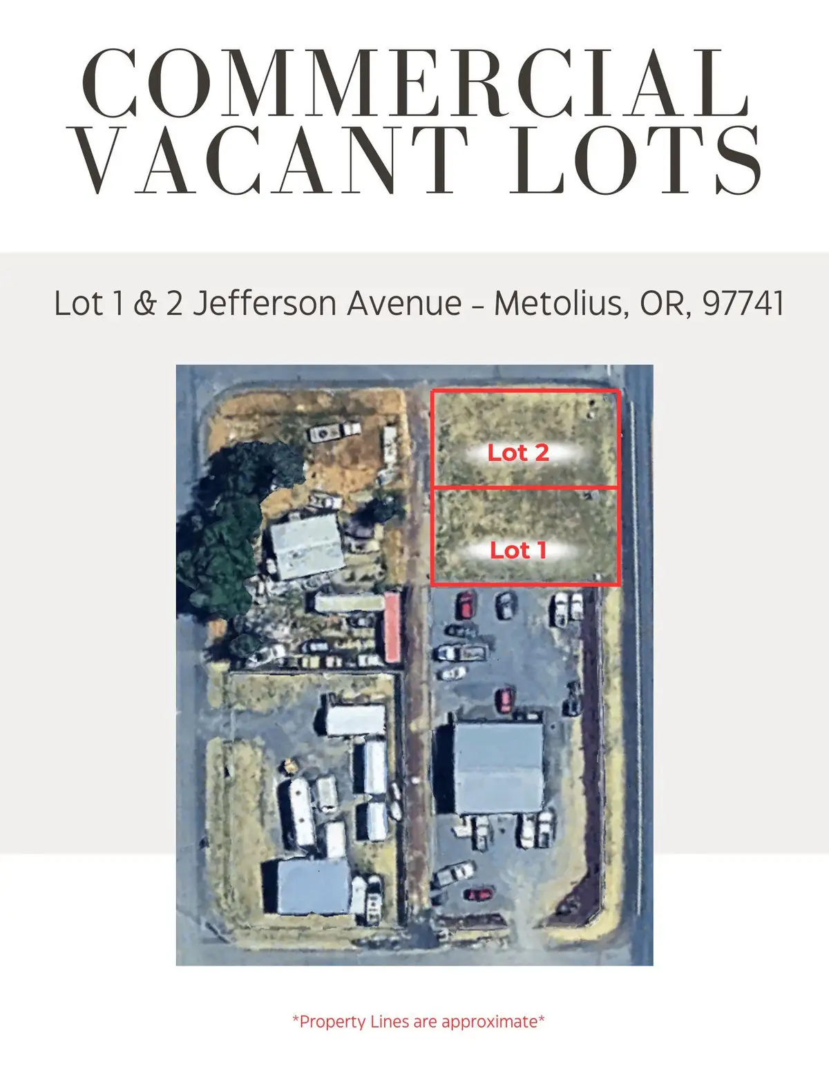 Jefferson Avenue #Lot 1 & 2, Metolius, OR 97741 - #1