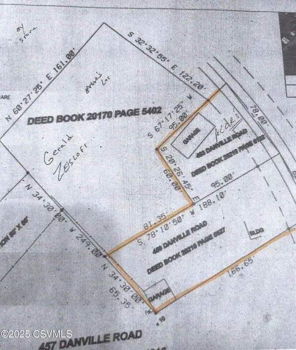 459-463 Danville Road Road, Bloomsburg, PA 17815