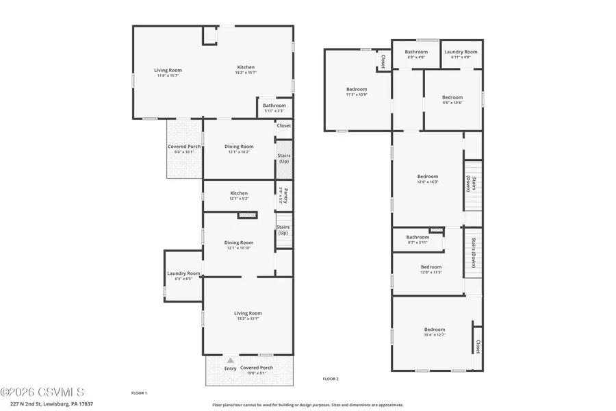 227 N 2nd Street, Lewisburg, PA 17837 - #3