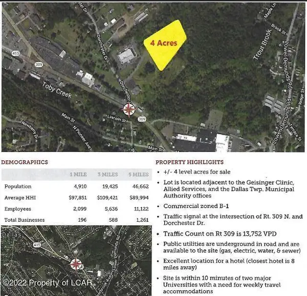 Lt Michael Cleary Drive, Dallas Township, PA 18612