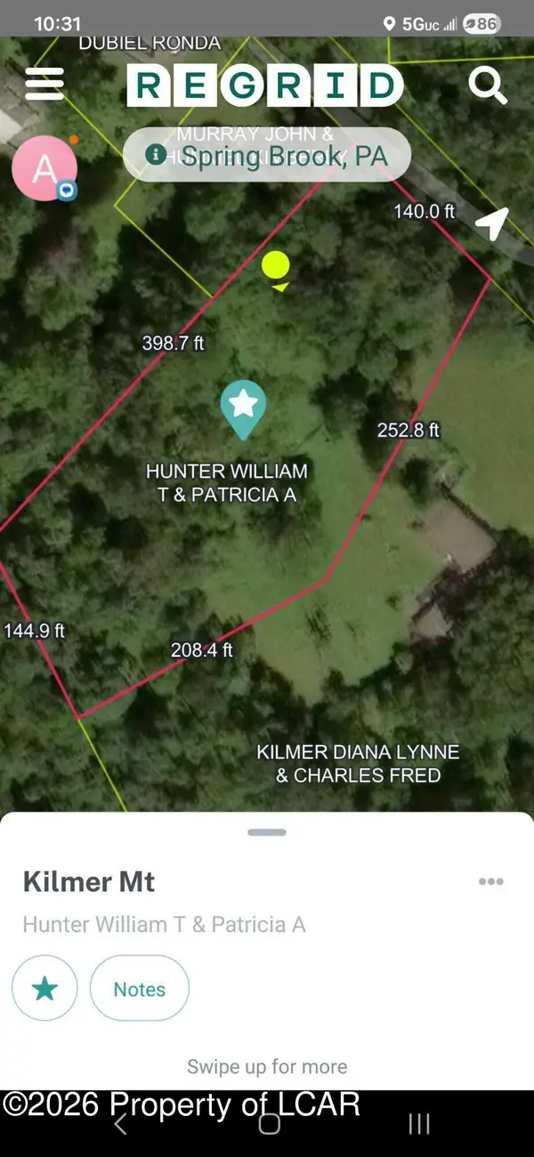 0 Kilmer Road, Springbrook Twp, PA 18444