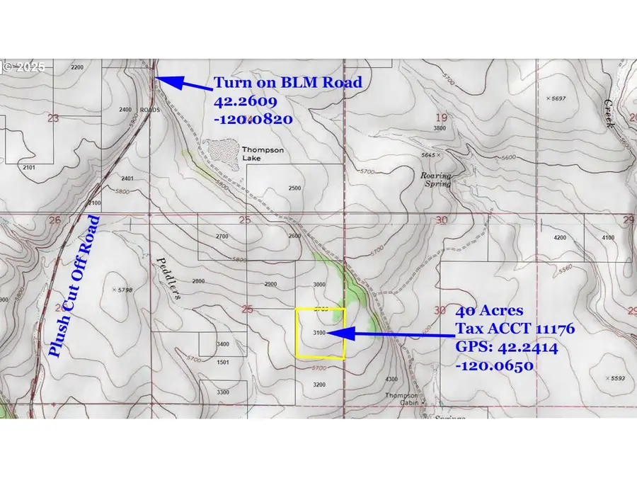 Plush Cut-off Rd #3100, Adel, OR 97620 - Image #2
