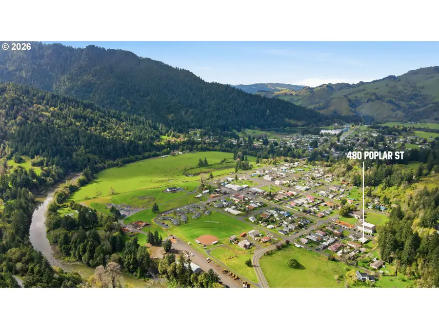 480 Poplar St, Powers, OR 97466 - #3