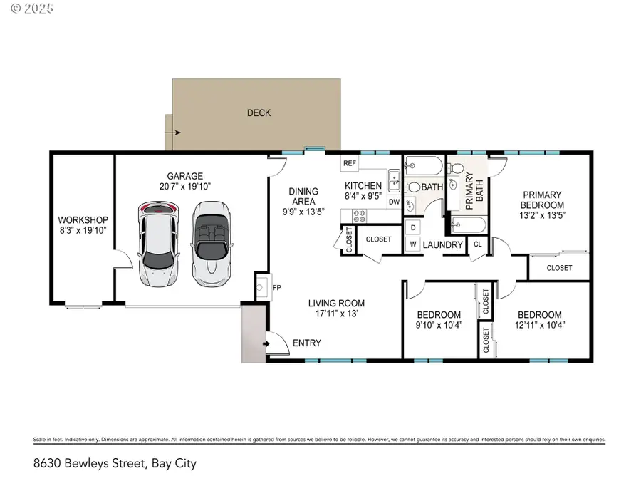 8630 Bewley St, Bay City, OR 97107 - #2