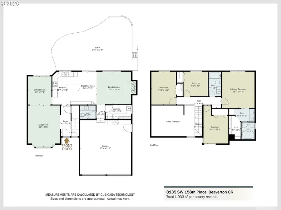 8135 SW 158th Pl, Beaverton, OR 97007 - #2