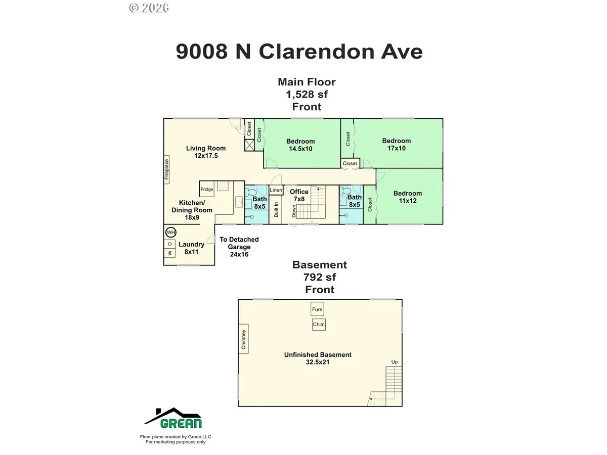 9008 N Clarendon Ave, Portland, OR 97203 - #1