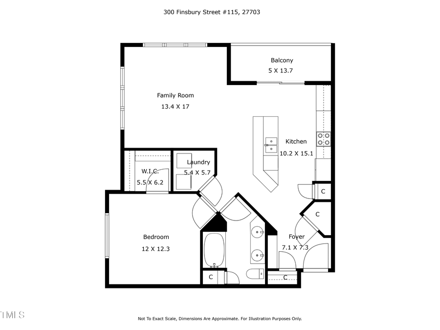 300 Finsbury #115, Durham, NC 27703 - Image #2