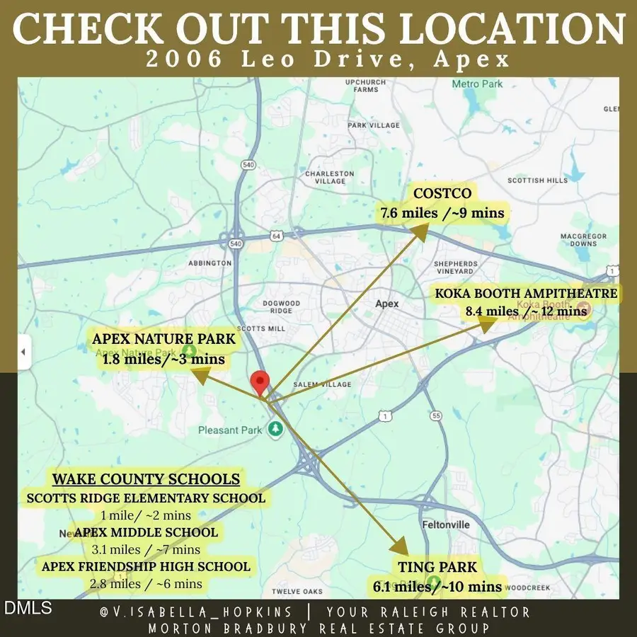 2006 Leo Drive, Apex, NC 27502 - Image #3