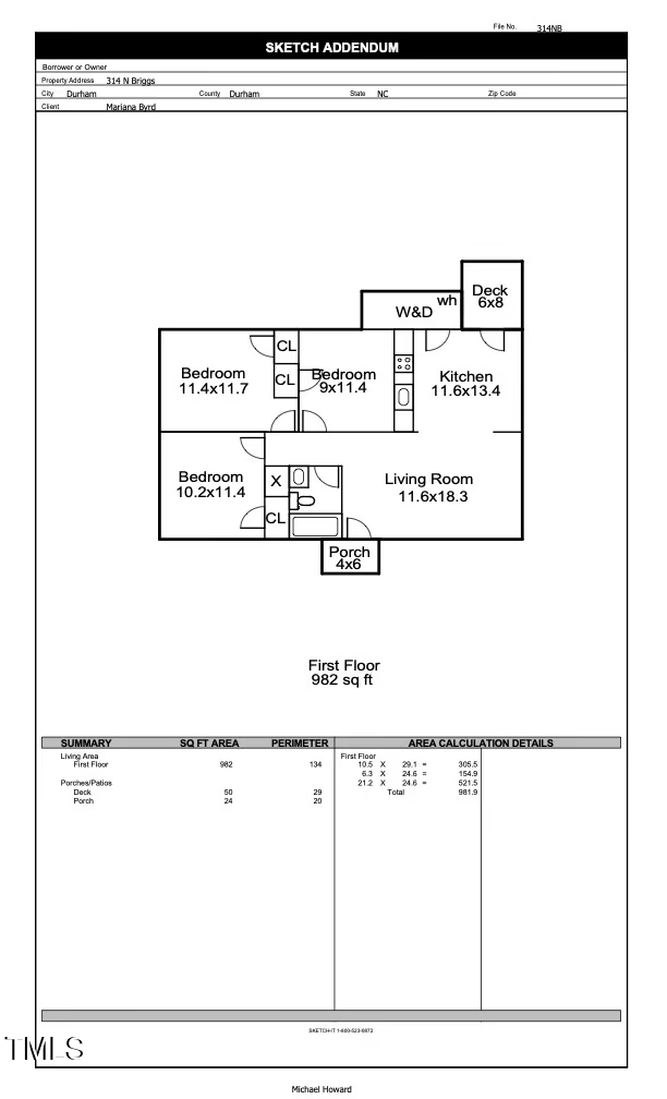 314 N Briggs Avenue, Durham, NC 27703 - #2