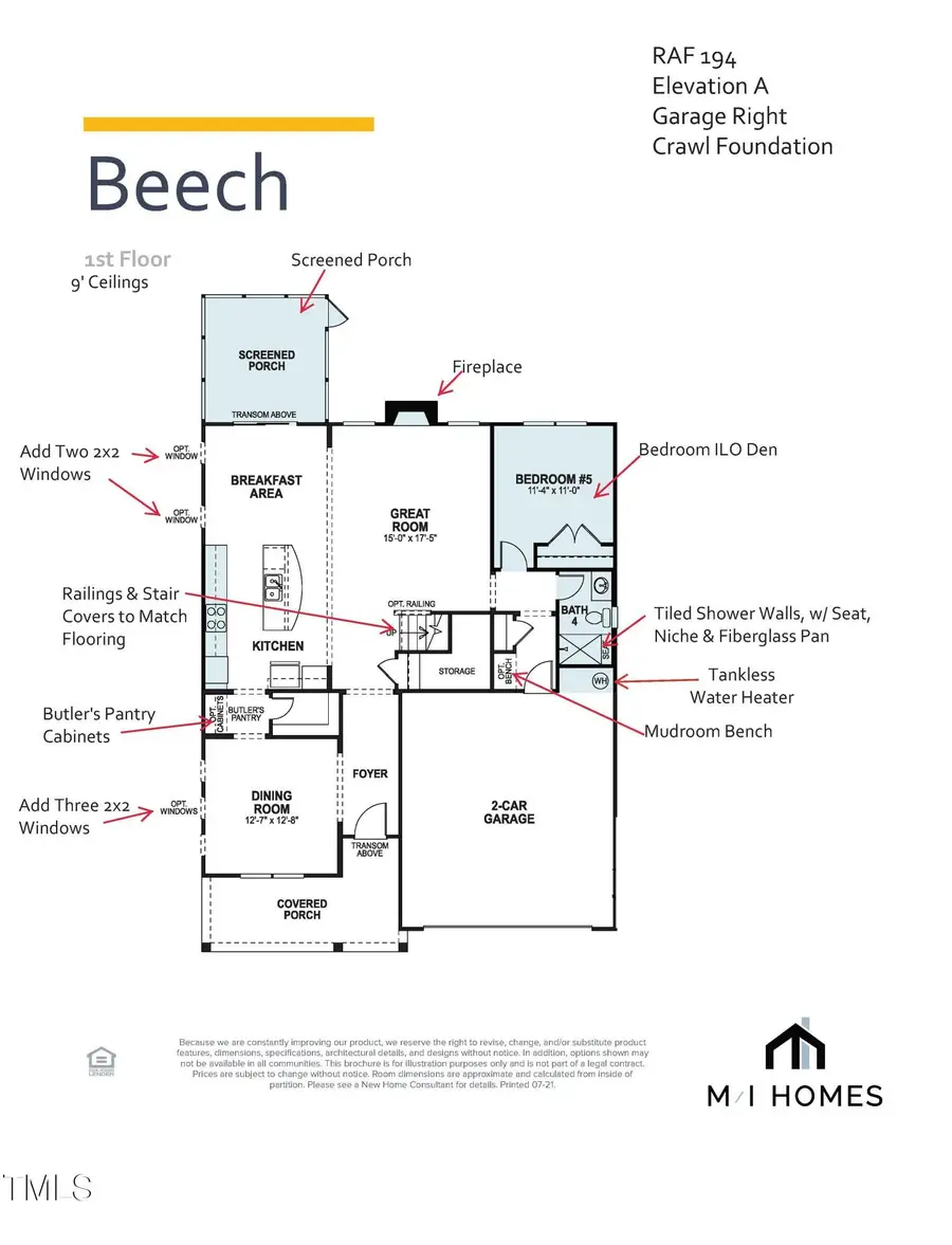 3105 Honeydew Drive #Lot 194, Apex, NC 27502 - Image #3