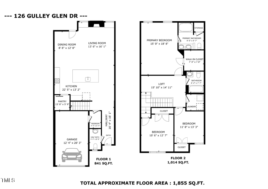 126 Gulley Glen Drive, Garner, NC 27529 - Image #2