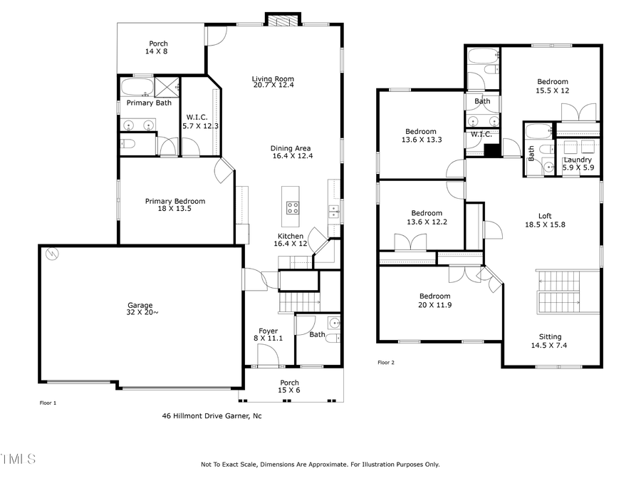 46 Hillmont Drive, Garner, NC 27529 - Image #2
