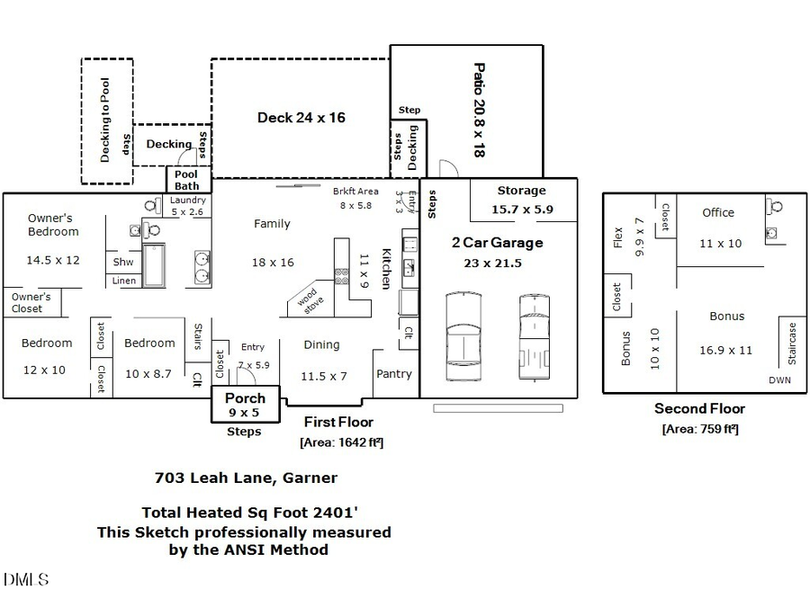 703 Leah Lane, Garner, NC 27529 - #2