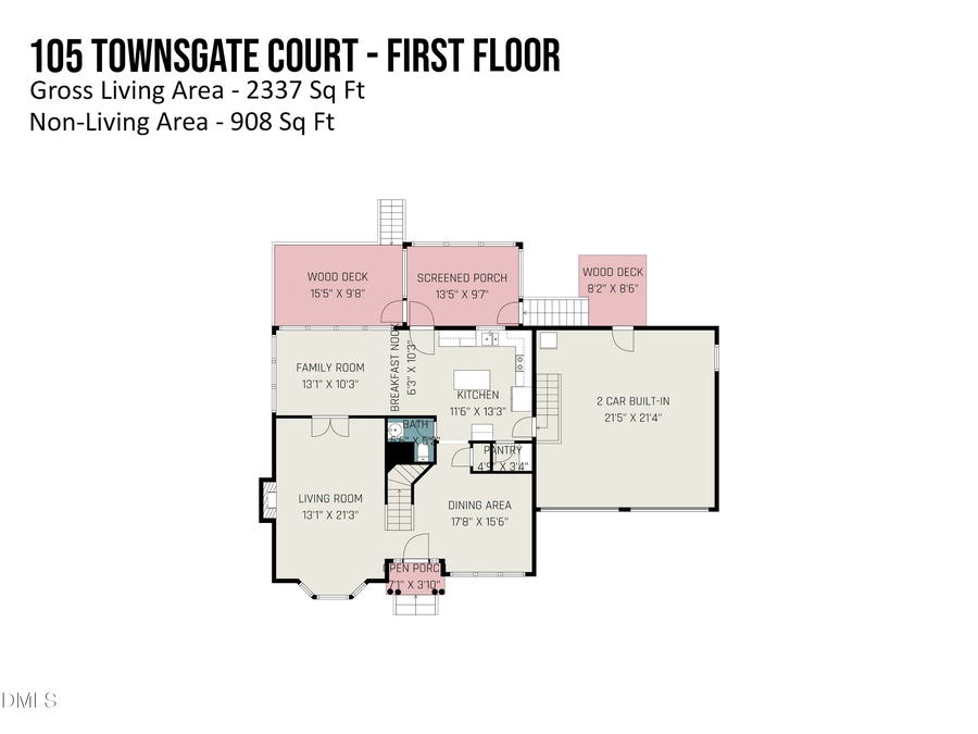 105 Townsgate Court, Holly Springs, NC 27540 - Image #2